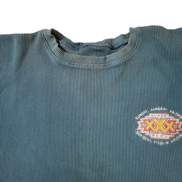 VNTG NFL Super Bowl 30 January 28th 1996 Sun Devil Stadium Arizona T-shirt Tee - Picture 4 of 10